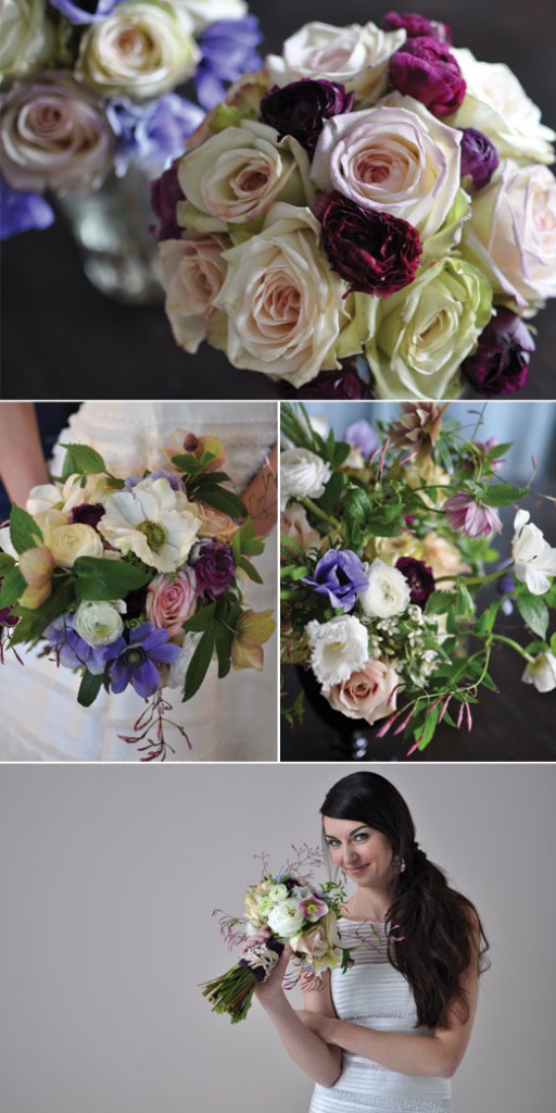 flower details from Seattle Metropolitan Bride & Groom Royal Shoot