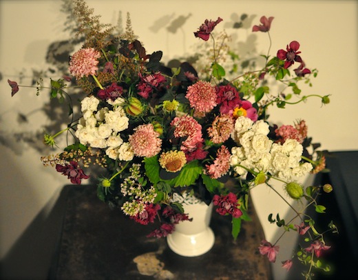 Seattle wedding flowers centerpiece