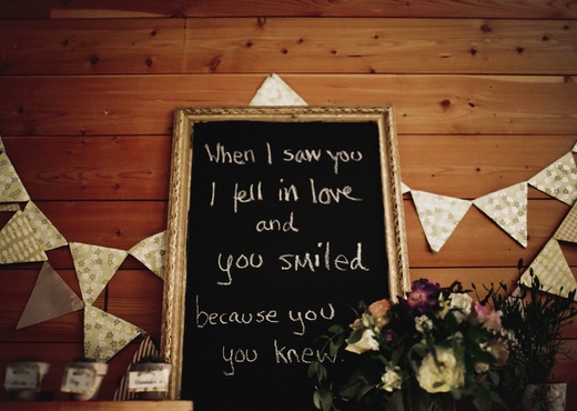 when i saw you i fell in love and you smiled because you knew quote