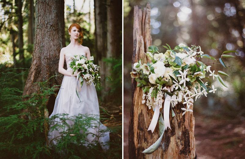 Seattle woodland wedding inspiration